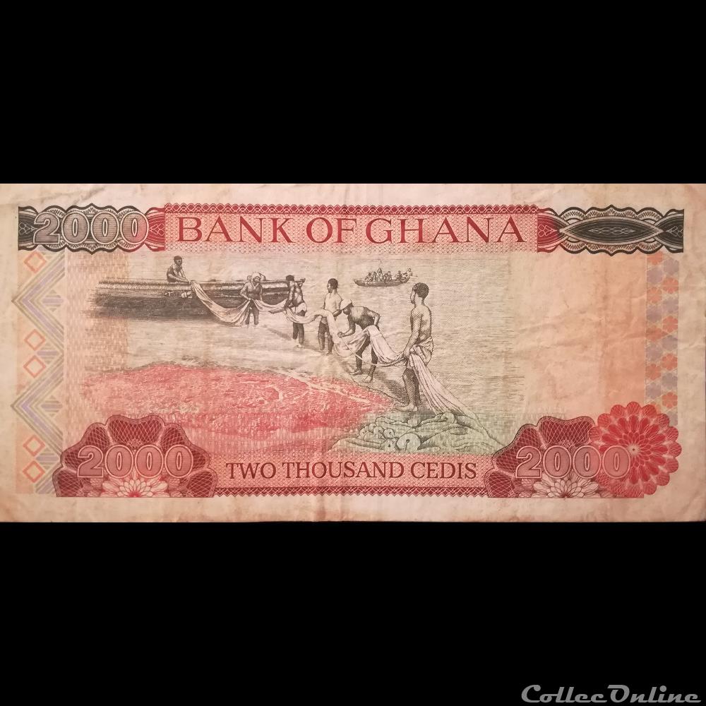 GHANA - P 30 B - 2000 CEDIS - 1995 billet afrique ghana p 30 b 2000 cedis 1995