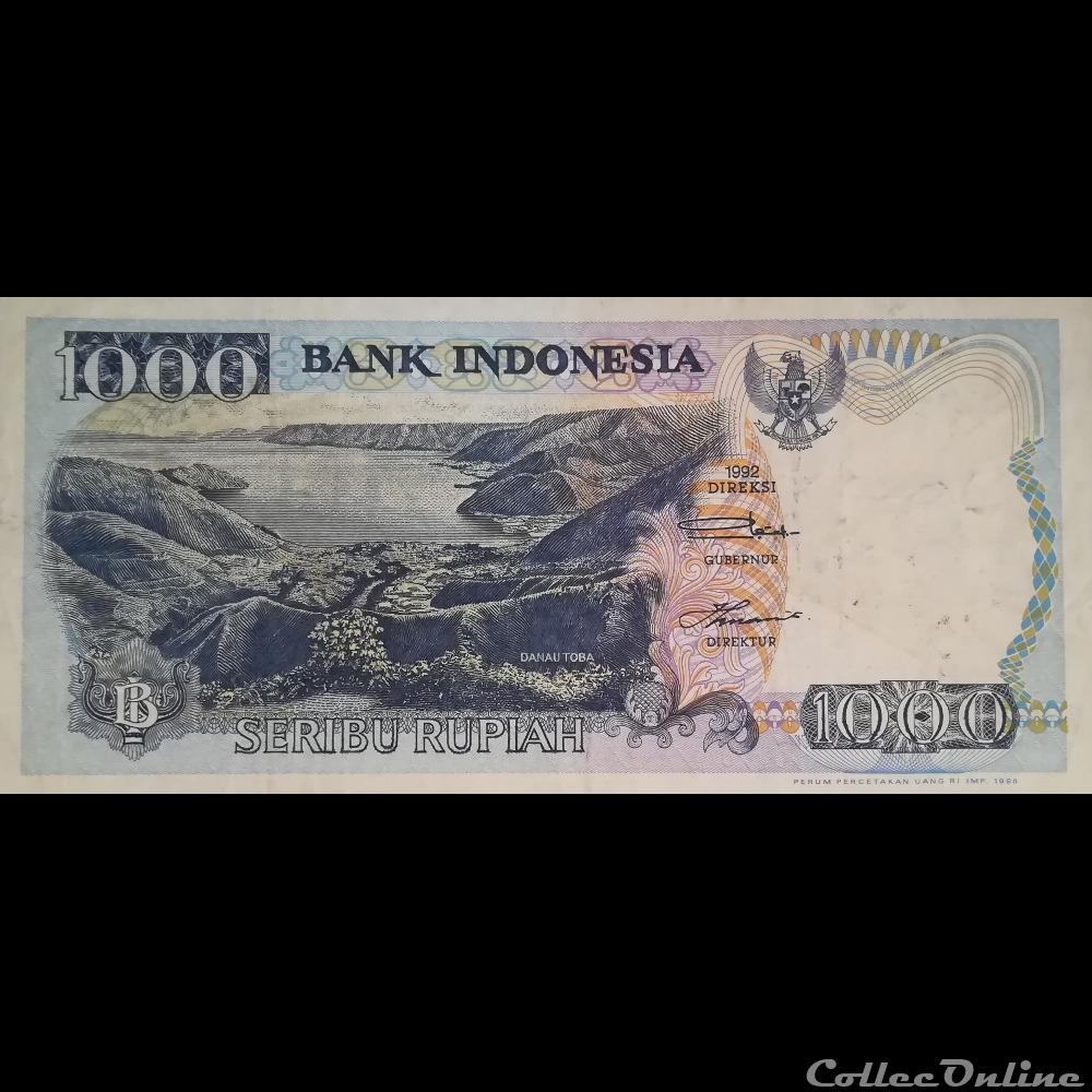 INDONESIE - P 129 G - 1000 RUPIAH - 1998 billet asie indonesie p 129 g 1000 rupiah 1998