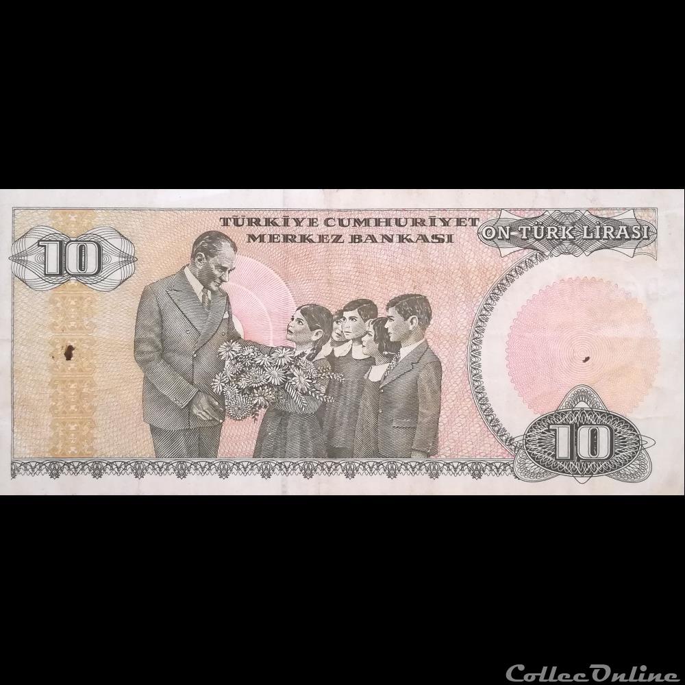 TURQUIE - P 192 B - 10 LIRA - 1979 billet asie turquie p 192 b 10 lira 1979