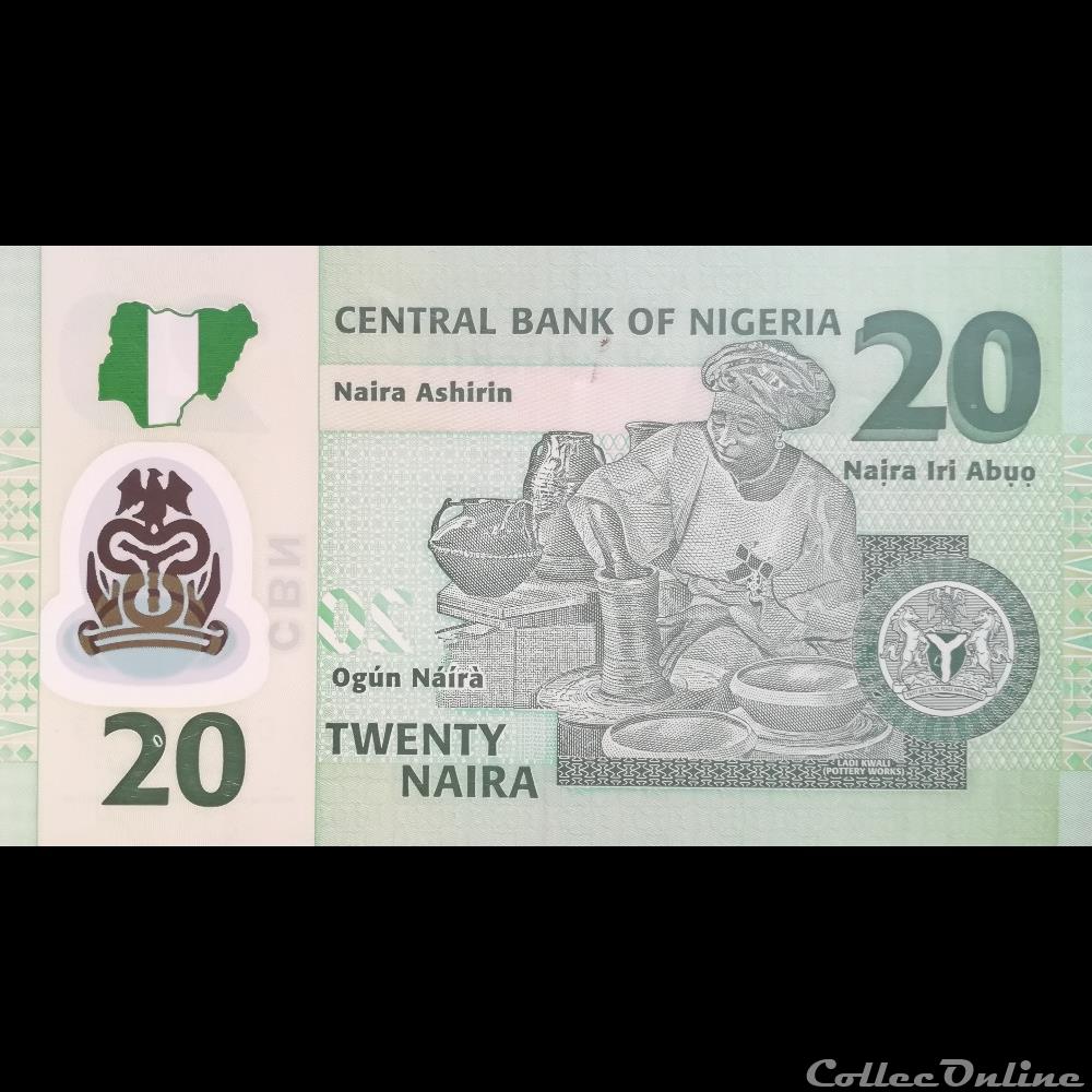 NIGERIA - P 34 F - 20 NAIRA - 2010 billet afrique nigerium nigeria p 34 f 20 naira 2010