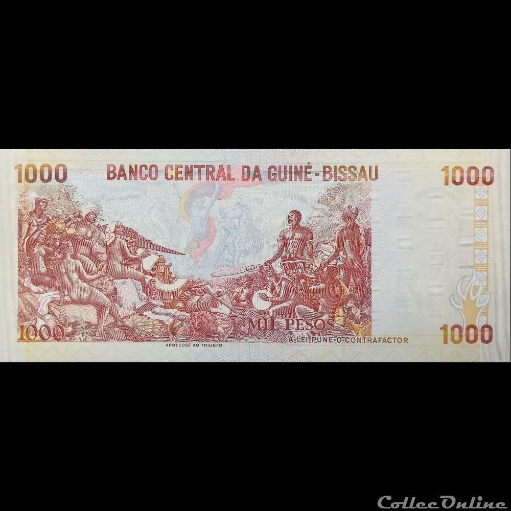 GUINEE-BISSAU - P 13 B - 1000 PESOS - 1993 billet afrique guinee bissau p 13 b 1000 pesos 1993