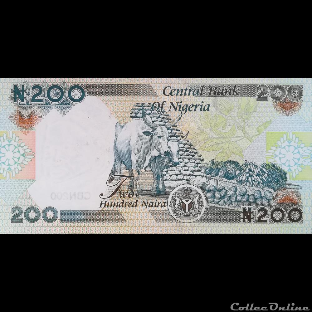 NIGERIA - P 29 I - 200 NAIRA - 2010 billet afrique nigerium nigeria p 29 i 200 naira 2010