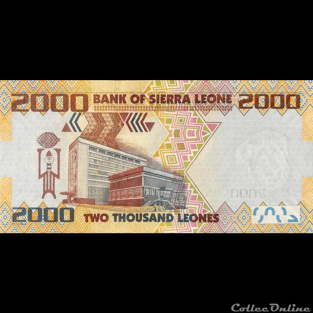 SIERRA LEONE - P 31 - 2000 LEONES - 2010 billet afrique sierra leone p 31 2000 leones 2010