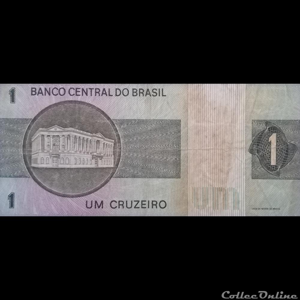 BRESIL - P 191 - 1 CRUZEIRO - 1970 - 1972 billet amerique du sud bresil p 191 1 cruzeiro 1970 1972
