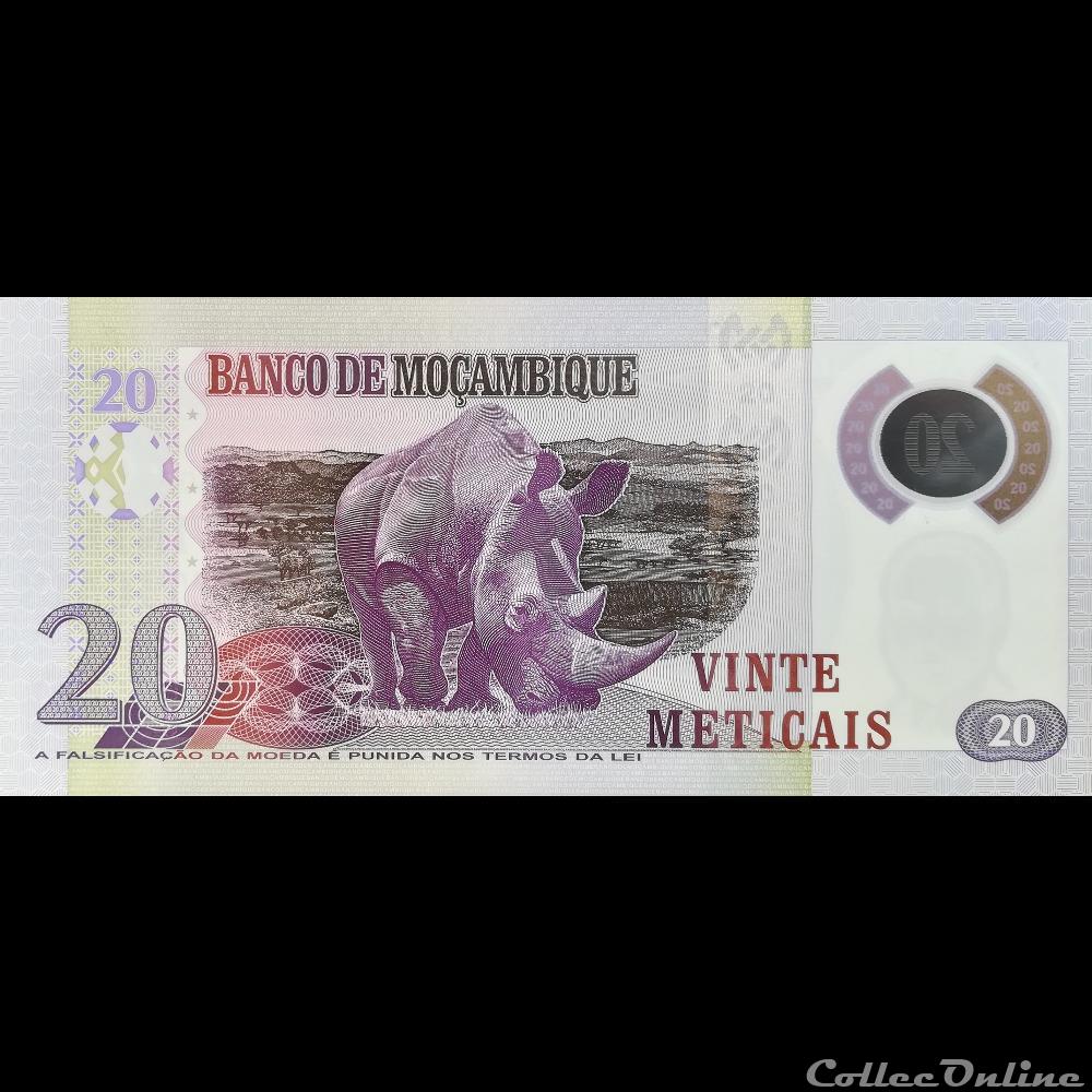 MOZAMBIQUE - P 149 A - 20 METICAIS - 2011 billet afrique mozambique p 149 a 20 meticais 2011