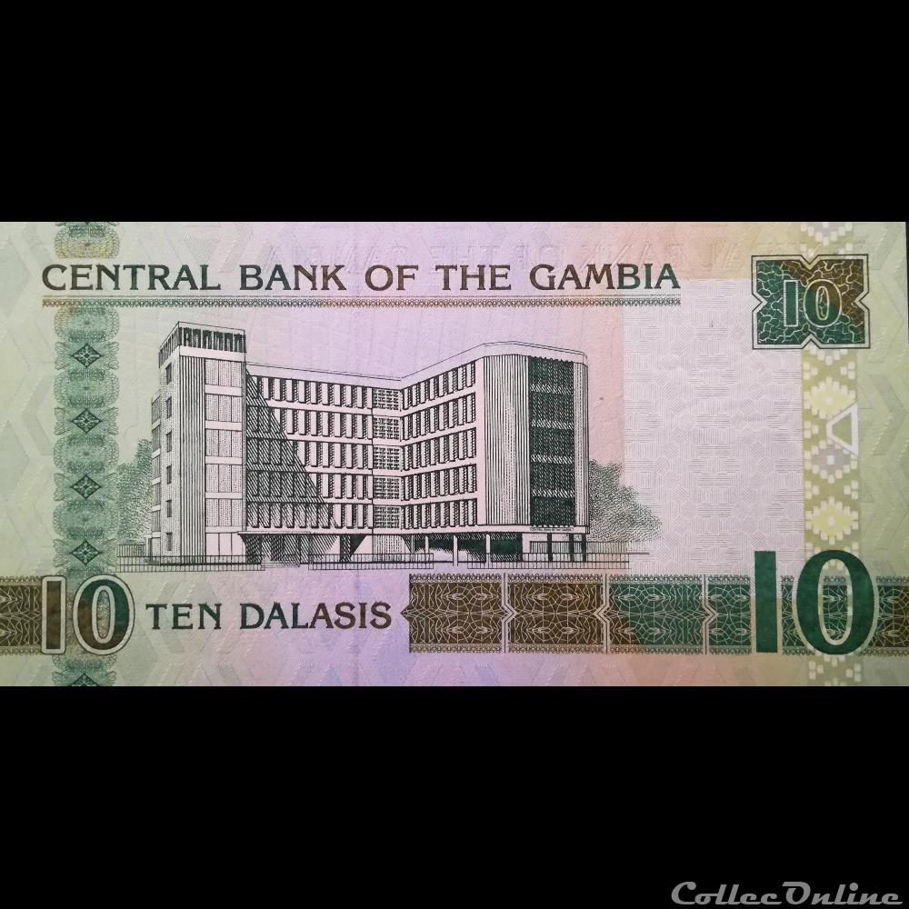 GAMBIE - P 26 (2) - 10 DALASIS - 2013 billet afrique gambie p 26 2 10 dalasis 2013