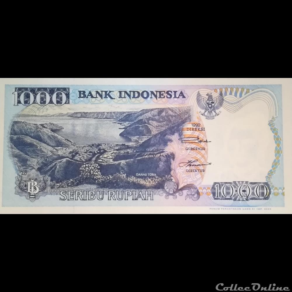 INDONESIE - P 129 I - 1000 RUPIAH - 2000 billet asie indonesie p 129 i 1000 rupiah 2000