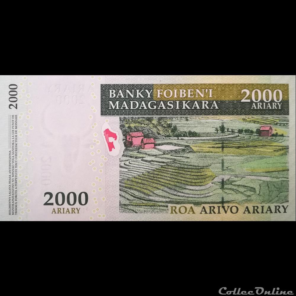 MADAGASCAR - P 90 C - 2000 ARIARY - 2014 billet afrique madagascar p 90 c 2000 ariary 2014