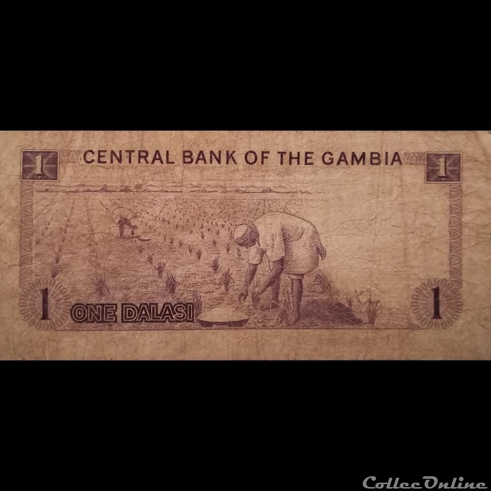GAMBIE - P 04 G - 1 DALASI - 1987 billet afrique gambie p 04 g 1 dalasi 1987