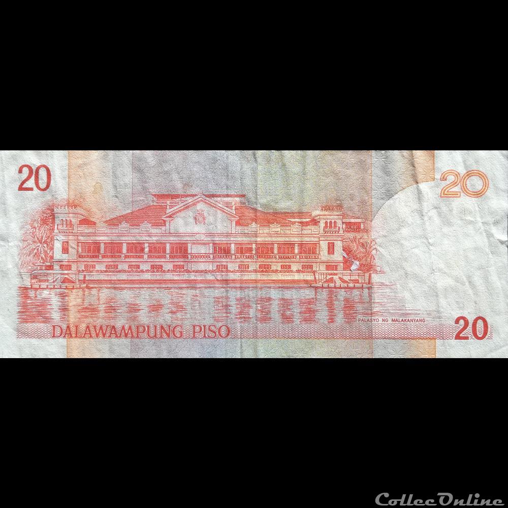 PHILIPPINES - P 182 A - 20 PISO - 1997 billet asie philippines p 182 a 20 piso 1997
