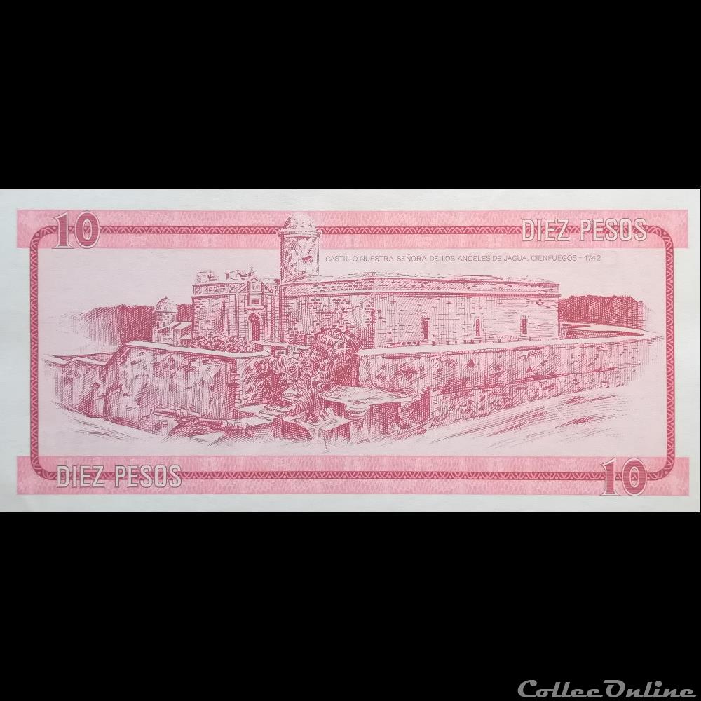 CUBA - P FX 04 - 10 PESOS - 1985 billet amerique du nord cuba p fx 04 10 pesos 1985