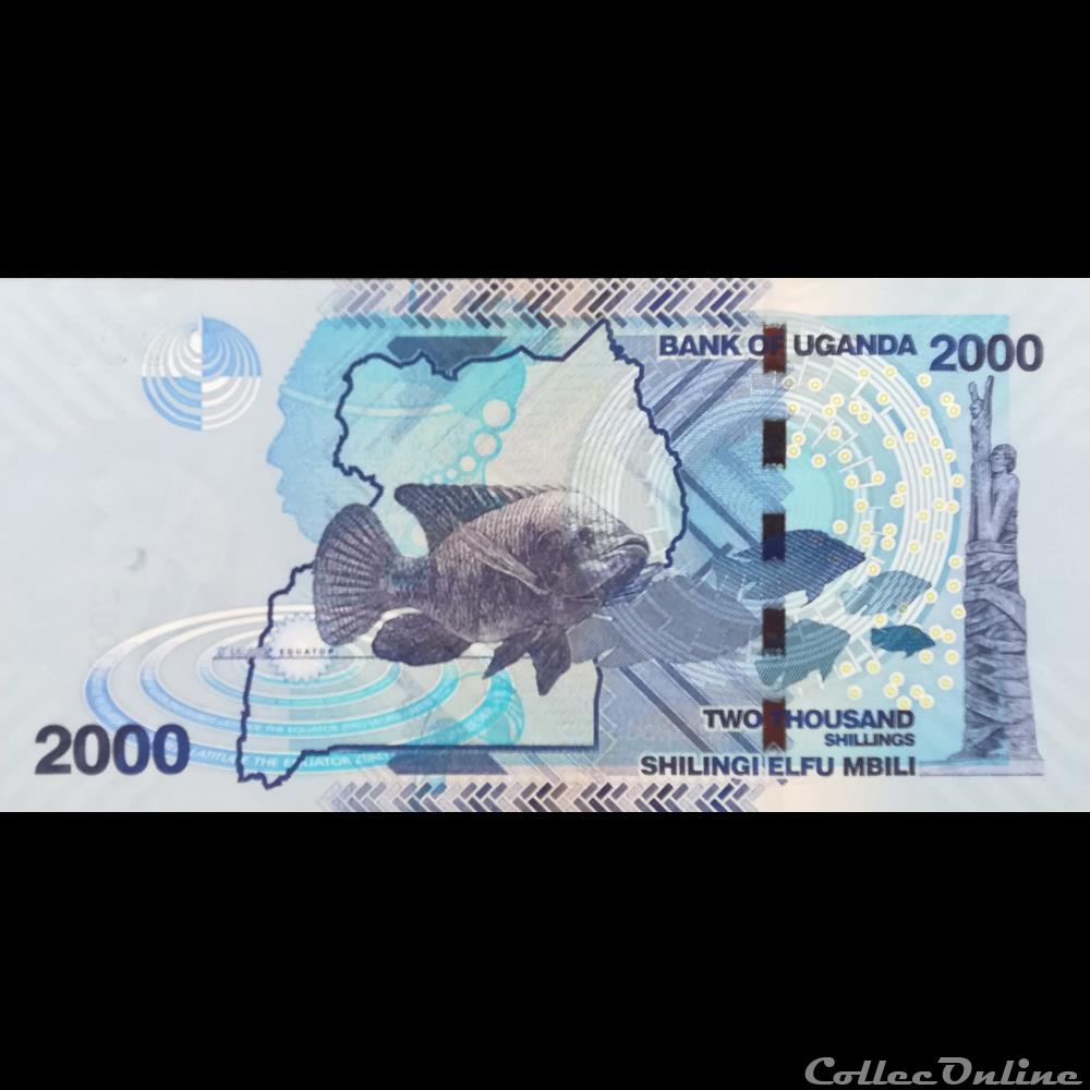 OUGANDA - P 50 A - 2000 SHILLINGS - 2010 billet afrique ougandum ouganda p 50 a 2000 shillings 2010