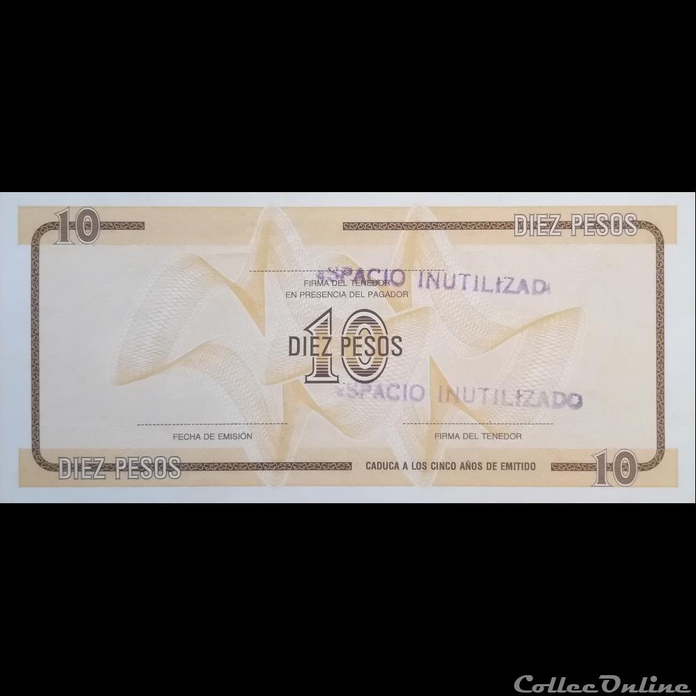 CUBA - P FX 35 - 10 PESOS - ND billet amerique du nord cuba p fx 35 10 pesos nd