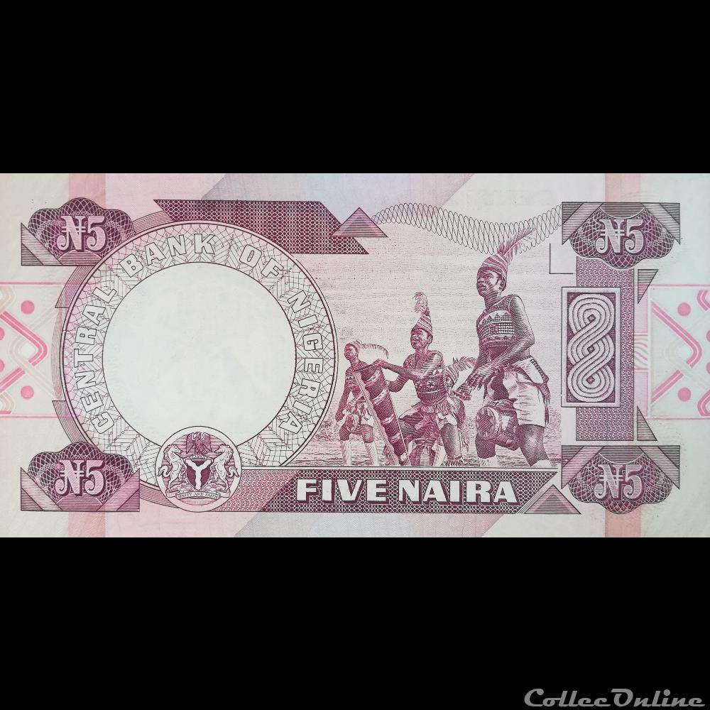 NIGERIA - P 24 J - 5 NAIRA - 2005 billet afrique nigerium nigeria p 24 j 5 naira 2005