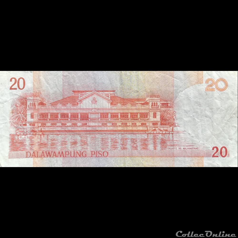 PHILIPPINES - P 182 C - 20 PISO - 1998 billet asie philippines p 182 c 20 piso 1998