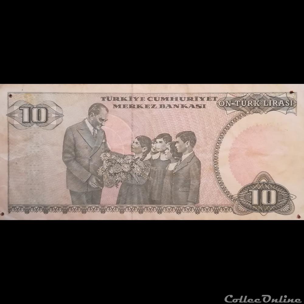 TURQUIE - P 192 A - 10 LIRA - 1979 billet asie turquie p 192 a 10 lira 1979