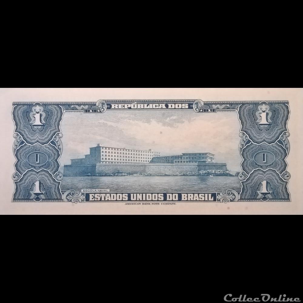 BRESIL - P 150 C - 1 CRUZEIRO - 1954 - 1958 billet amerique du sud bresil p 150 c 1 cruzeiro 1954 1958