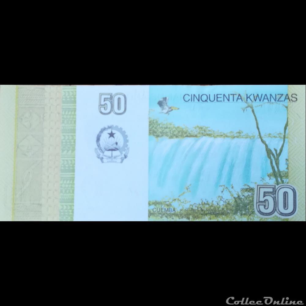 ANGOLA - P 152 - 50 KWANZAS - 2012 billet afrique angola p 152 50 kwanzas 2012