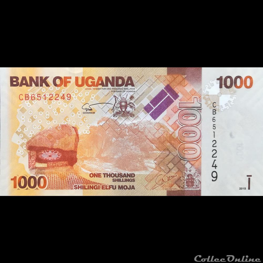 OUGANDA - P 49 C - 1000 SHILLINGS - 2015 billet afrique ougandum ouganda p 49 c 1000 shillings 2015