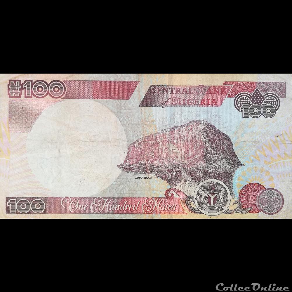 NIGERIA - P 28 B - 100 NAIRA - 1999 billet afrique nigerium nigeria p 28 b 100 naira 1999