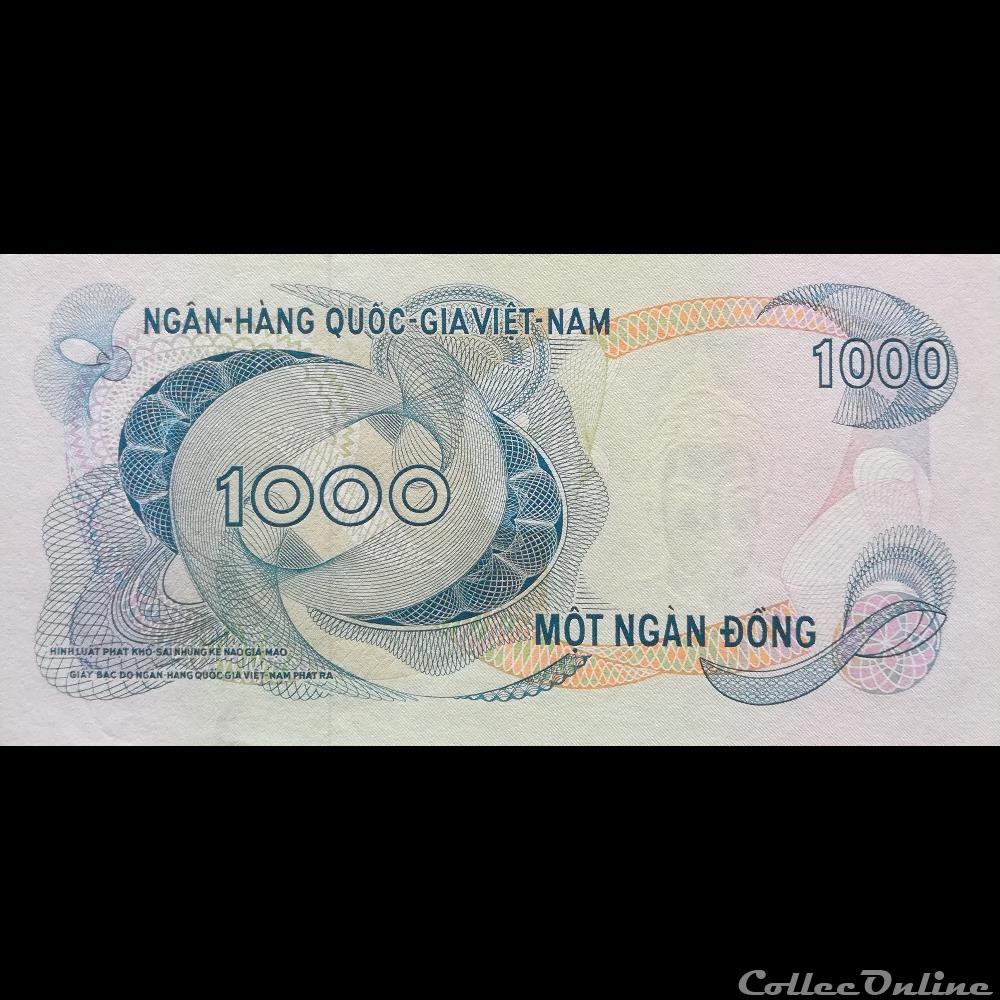 VIÊT NAM DU SUD - P 29 - 1.000 DÔNG - 1971 billet asie vietnam viet nam du sud p 29 1 000 dong 1971
