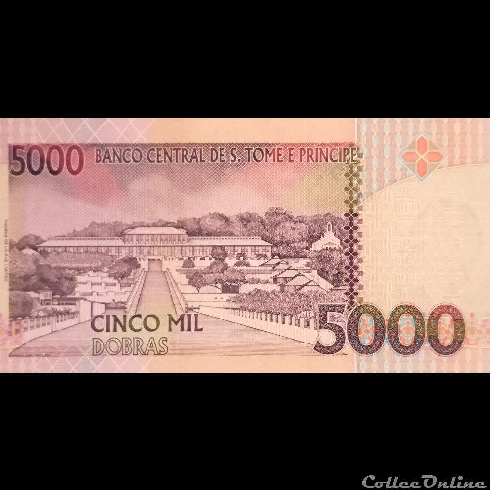 SAO TOME-ET-PRINCIPE - P 65 B - 5000 DOBRAS - 2004 billet afrique sao tome et principe p 65 b 5000 dobras 2004