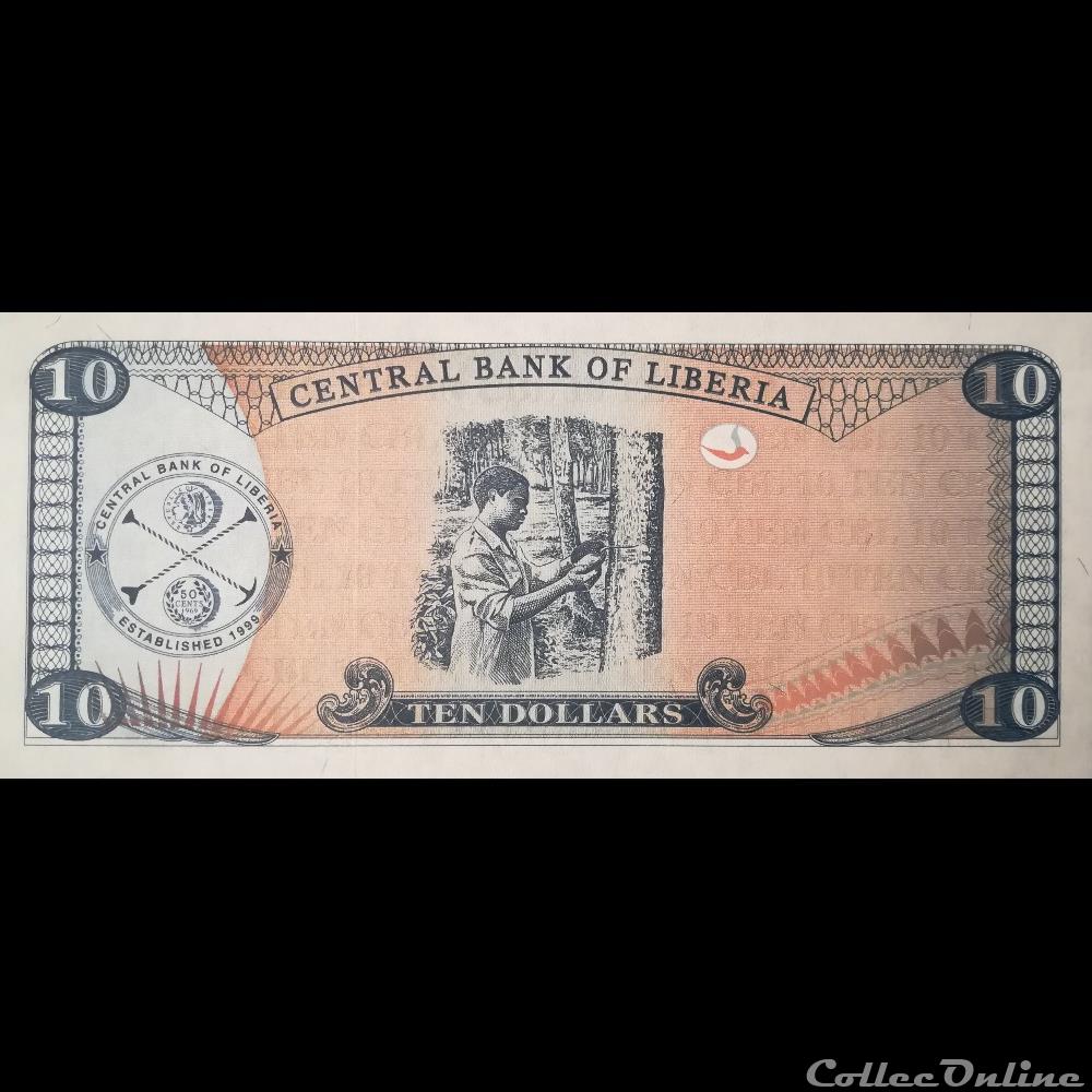 LIBERIA - P 27 F - 10 DOLLARS - 2011 billet afrique liberium liberia p 27 f 10 dollars 2011