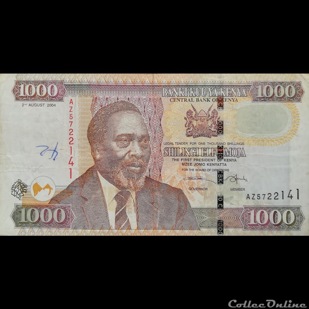 KENYA - P 45 C - 1000 SHILLINGS - 2004 billet afrique kenya p 45 c 1000 shillings 2004
