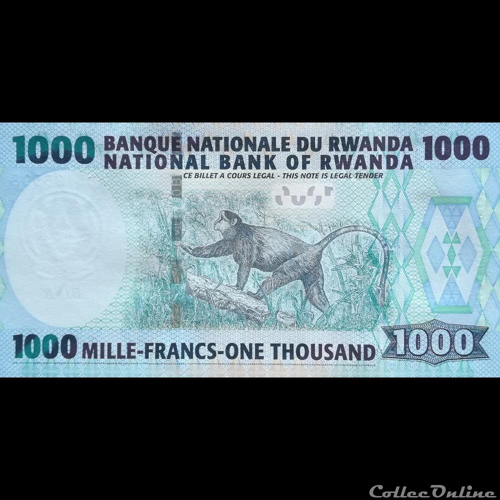RWANDA - P 31 A - 1000 FRANCS - 2004 billet afrique rwandum rwanda p 31 a 1000 francs 2004