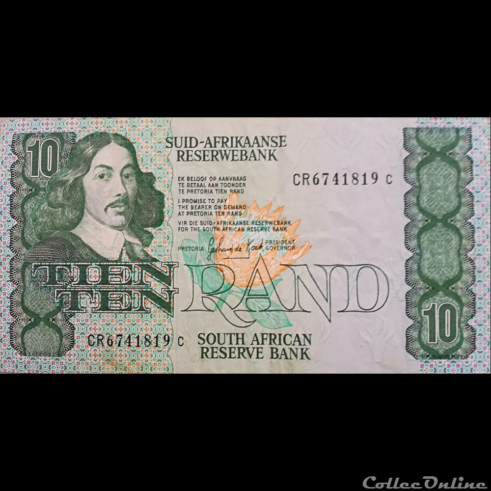 AFRIQUE DU SUD - P 120 D - 10 RAND billet afrique du sud p 120 d 10 rand