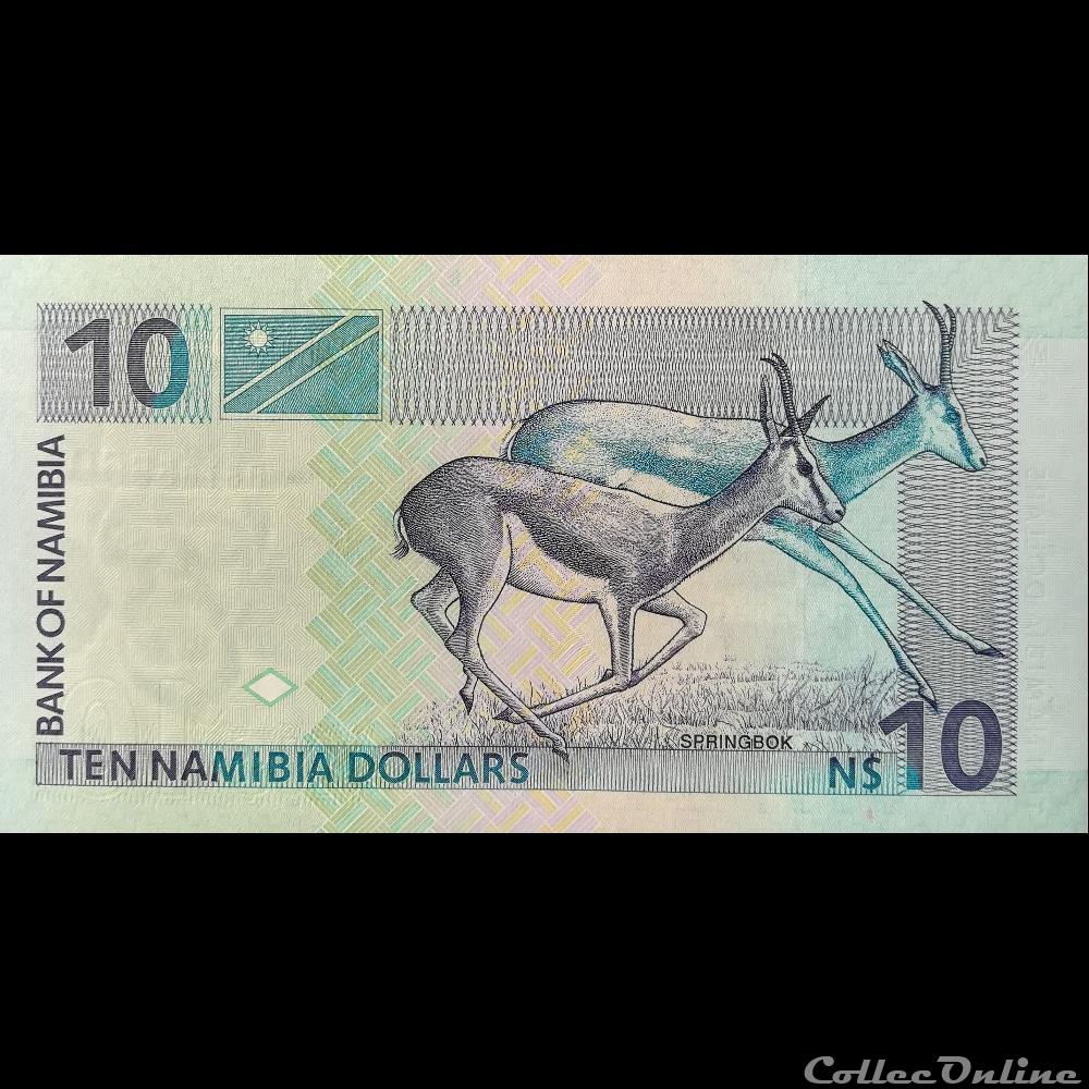 NAMIBIE - P 04 C - 10 NAMIBIA DOLLARS - 2001 billet afrique namibie p 04 c 10 namibia dollars 2001