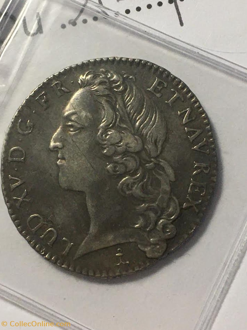 Demi écu Louis XV au bandeau 1761/51 P DIJON 2 monnaies europe medievale france royales demi ecu louis xv au bandeau 1761 51 p dijon