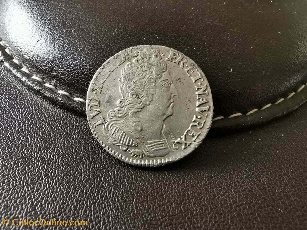 1/10 écu Louis XIV dit aux trois couronnes 1711 P DIJON monnaies europe medievale france royales 1 10 ecu louis xiv dit aux trois couronnes 1711 p dijon