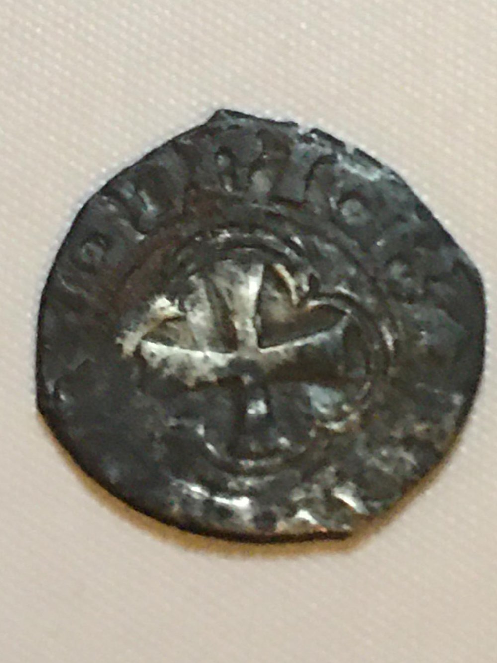 monnaies europe medievale france royales charles viii denier tournois