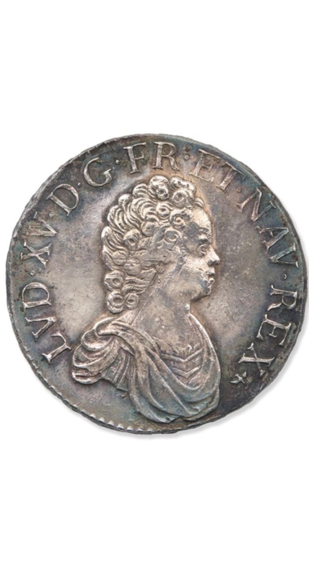 écu Louis XV 1717 P VERTUGADIN FLAN NEUF monnaies europe medievale france royales ecu louis xv 1717 p vertugadin flan neuf