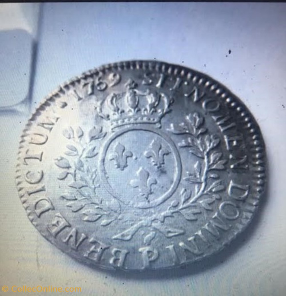 monnaies europe medievale france royales demi ecu louis xv au bandeau 1759 p dijon