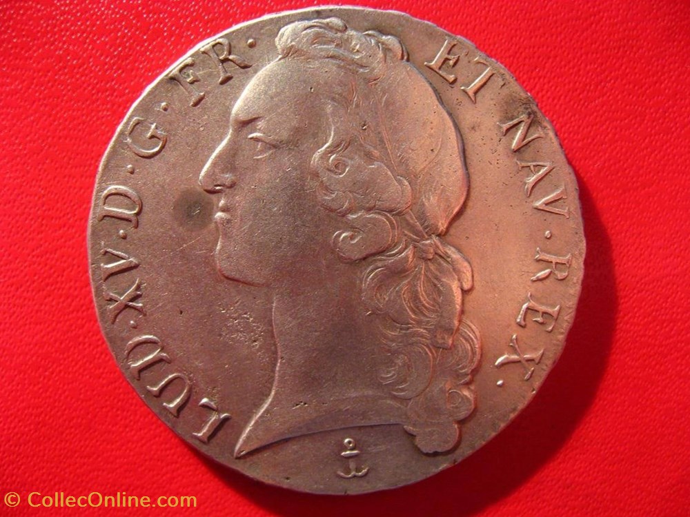 écu au bandeau Louis XV 1742 P DIJON monnaies europe medievale france royales ecu au bandeau louis xv 1742 p dijon