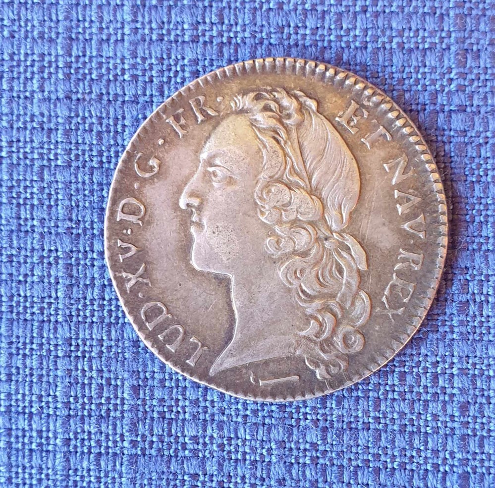 Demi écu Louis XV au bandeau 1770 P DIJON monnaies europe medievale france royales demi ecu louis xv au bandeau 1770 p dijon