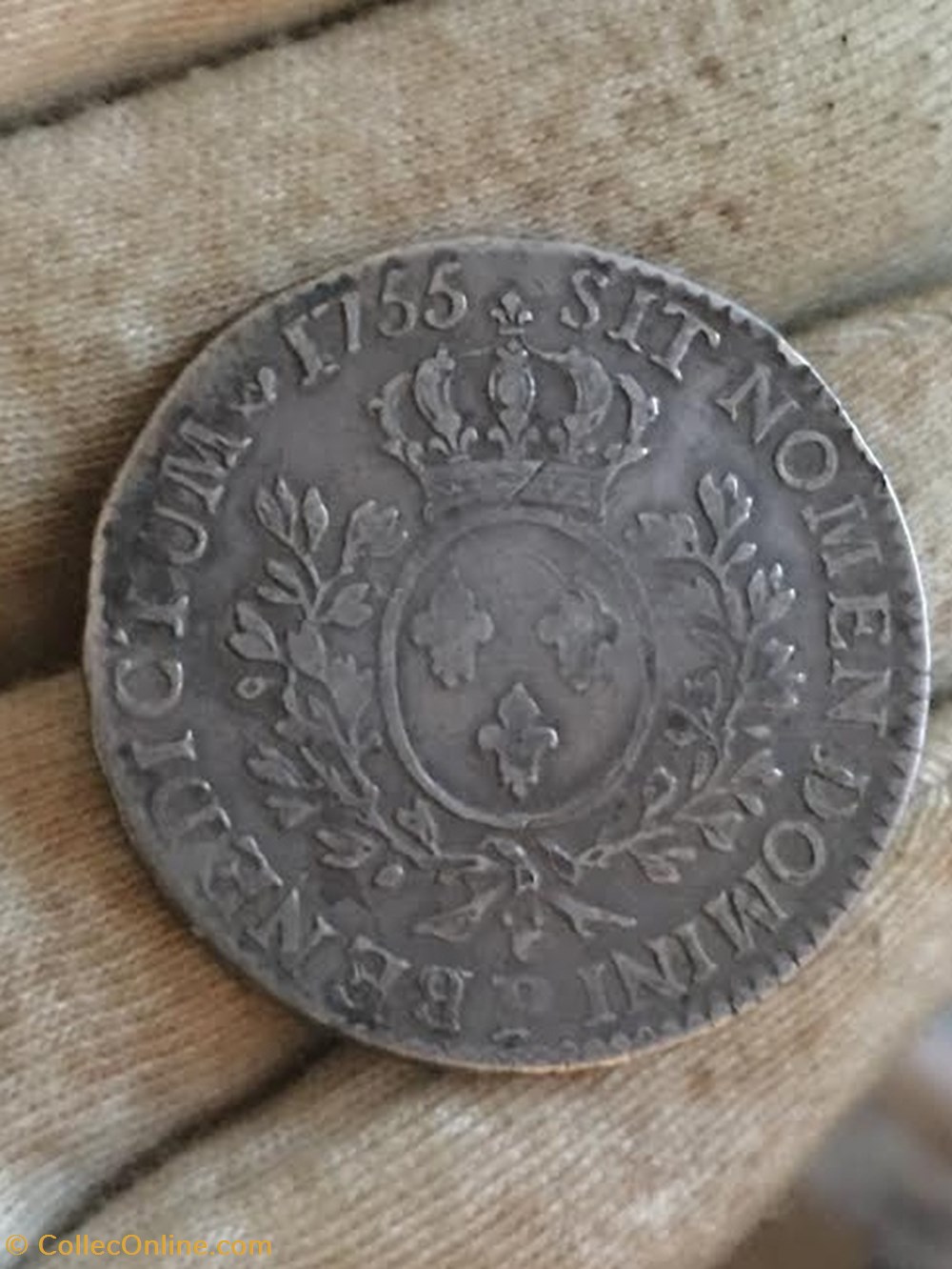 monnaies europe medievale france royales demi ecu argent louis xv dit au bandeau 1755 p dijon