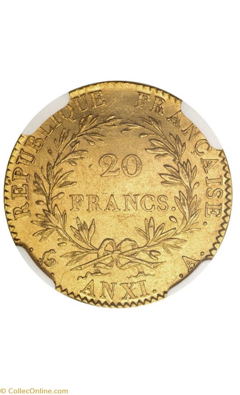 20 FRANCS OR AN AN XI A PARIS NGC MS61 monnaies monde france 20 francs or an an xi a paris ngc ms61