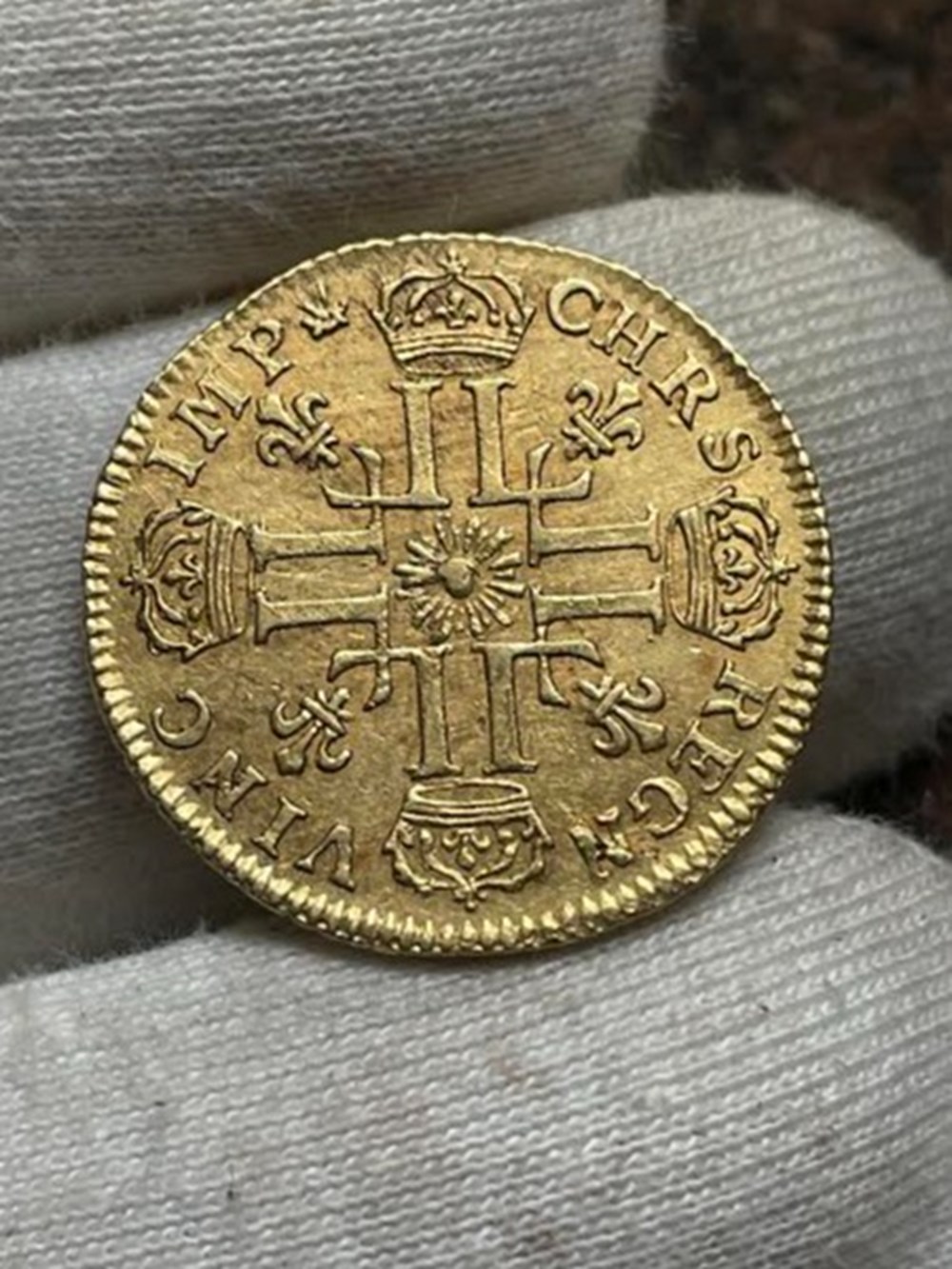 monnaies europe medievale france royales louis or au soleil louis xiv 1713 p dijon