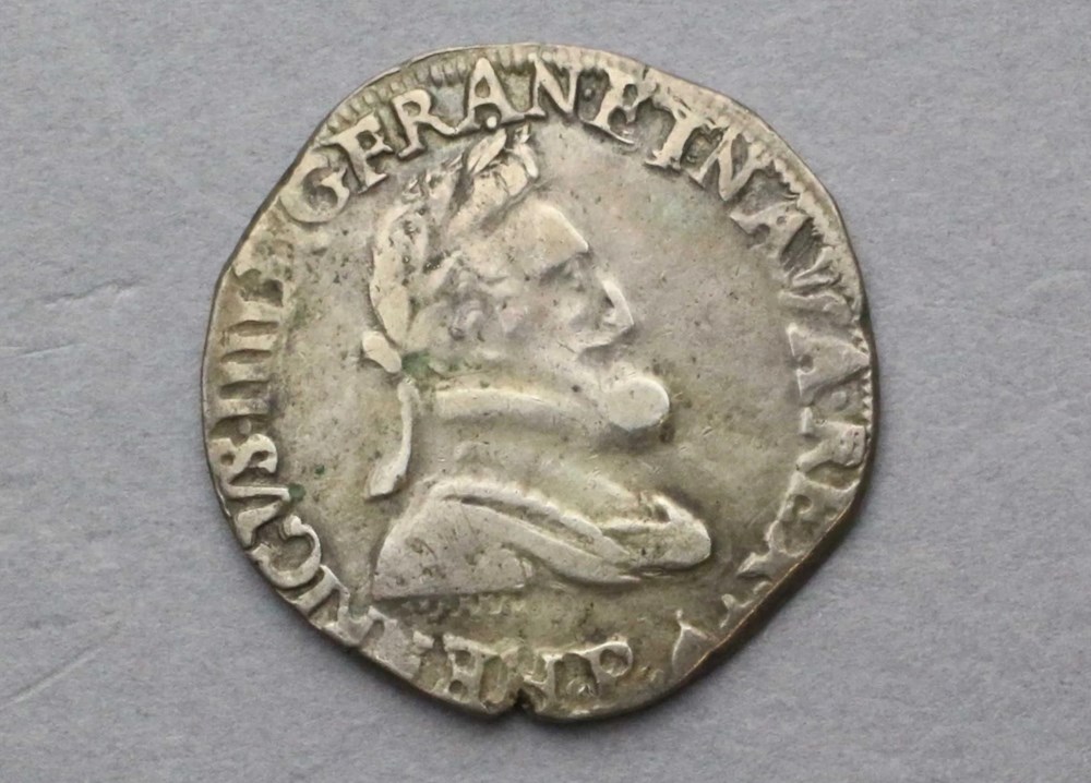 monnaies europe medievale france royales demi franc henri iv 1598 p dijon