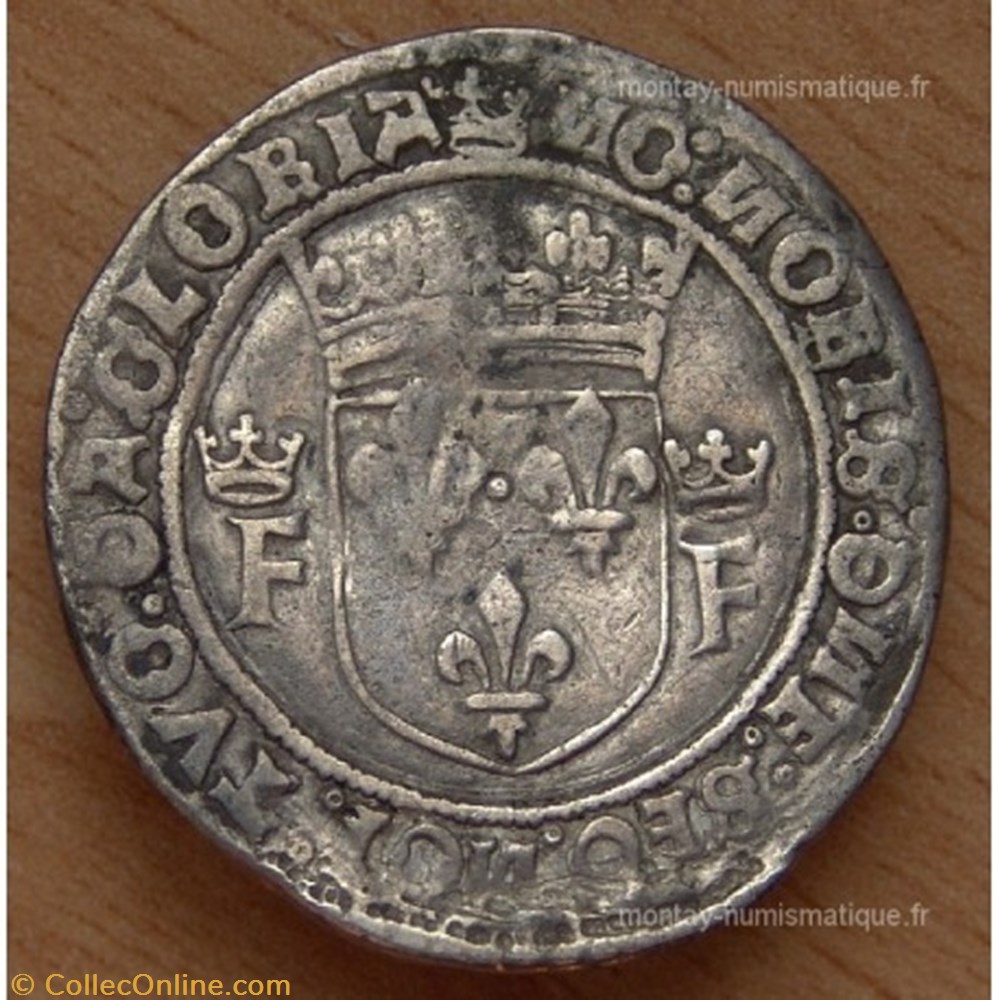 monnaies europe medievale france royales teston francois ier dijon 13 eme type