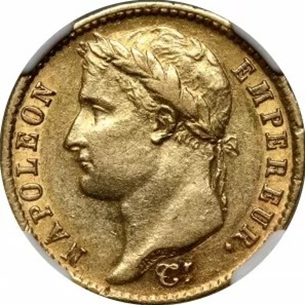 monnaies monde france 20 francs or 1811 u turin ngc au58