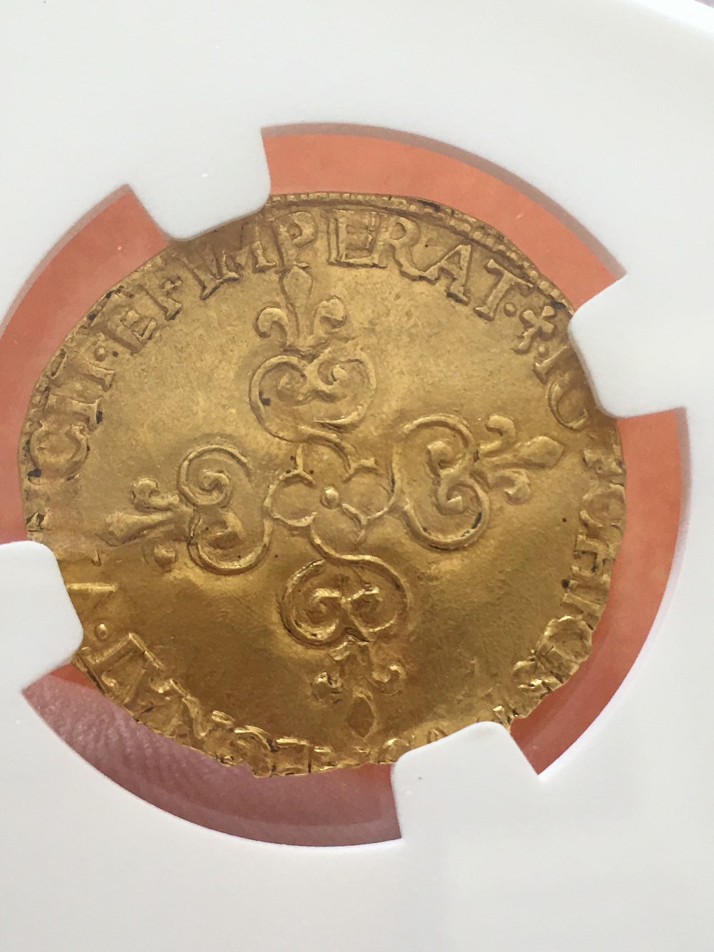 Écu d'or au soleil Henri III 1578 P Dijon monnaies europe medievale france royales ecu or au soleil henri iii 1578 p dijon