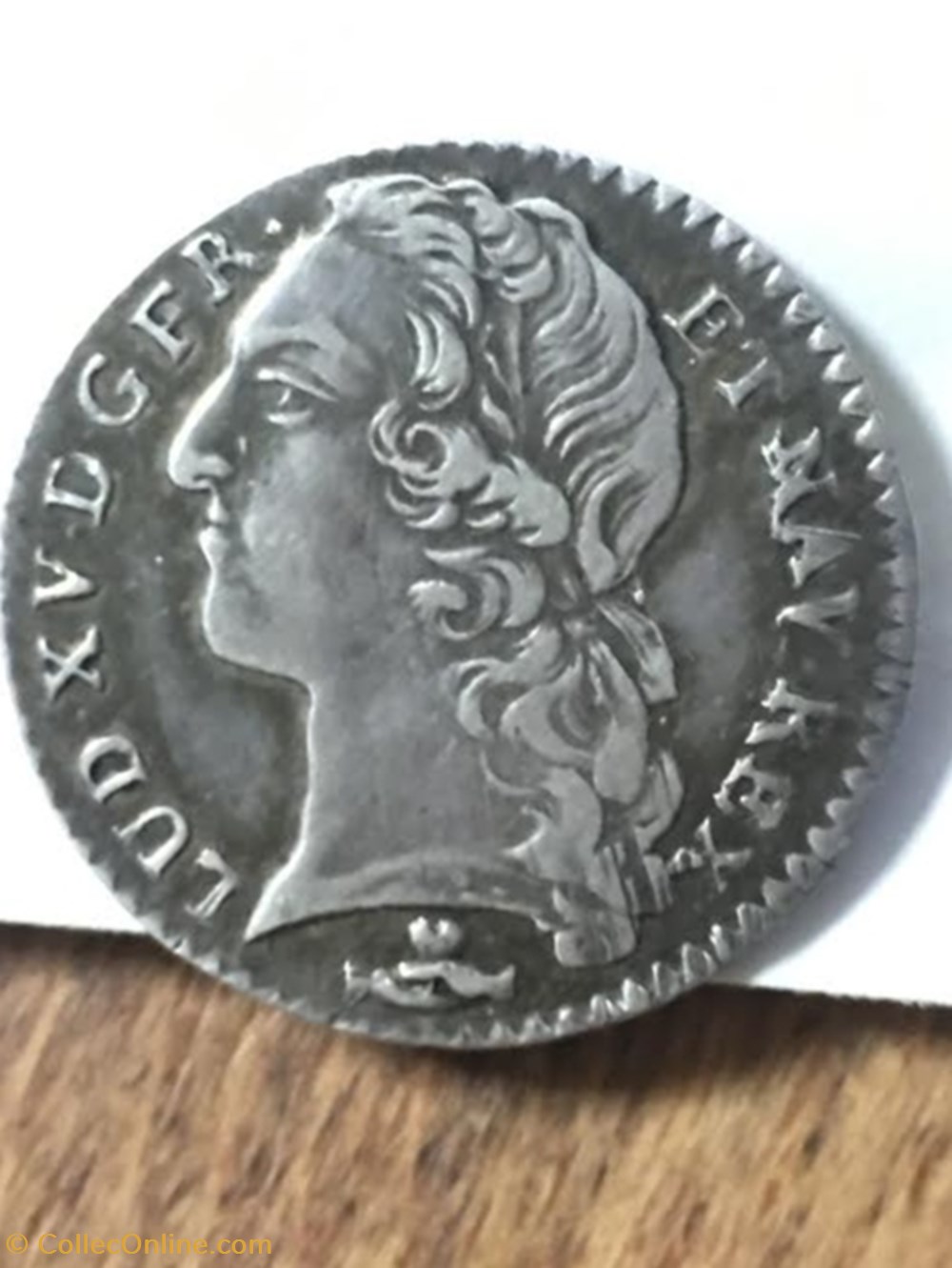 monnaies europe medievale france royales dixieme ecu argent louis xv dit au bandeau 1764 p dijon