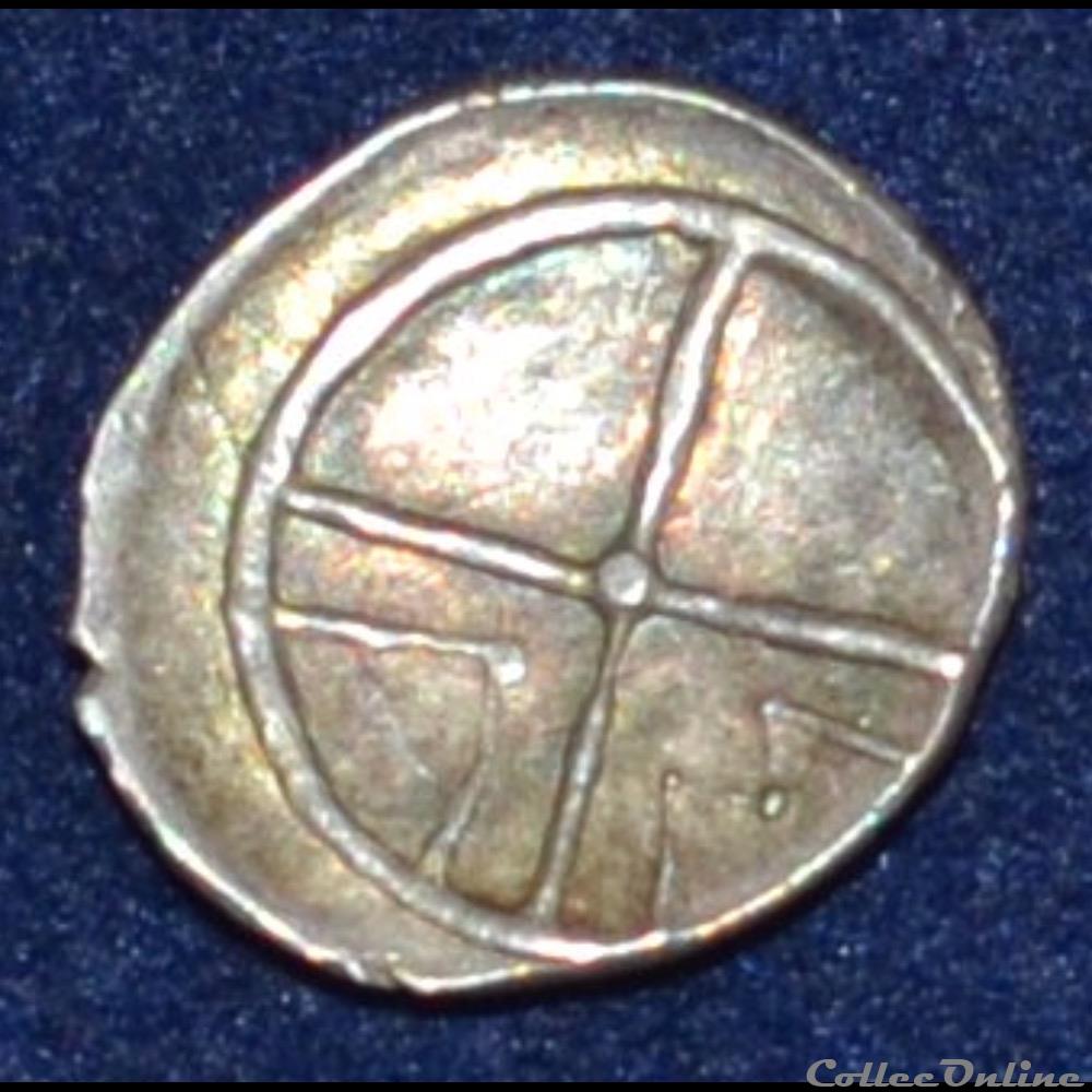 MASSALIA - MARSEILLE Obole MA, tête à gauche monnaie antique gauloise massalia marseille obole ma tete a gauche