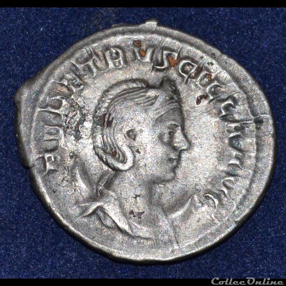 monnaie antique romaine etruscille antoninien