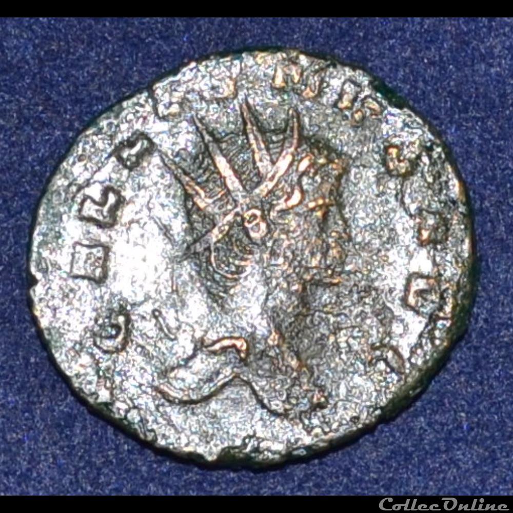 Gallien Antoninien monnaie antique romaine gallien antoninien