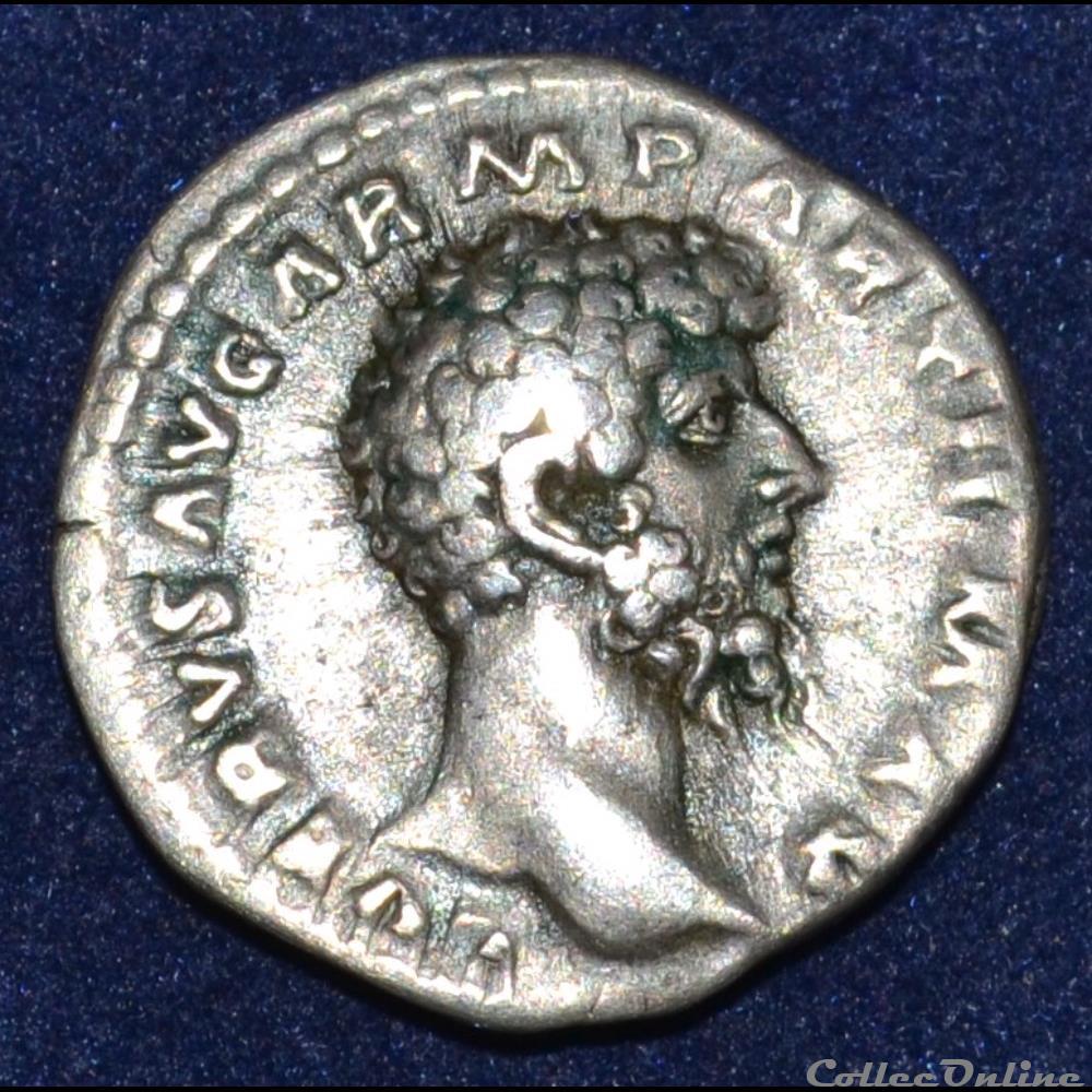Lucius Verus monnaie antique romaine lucius verus